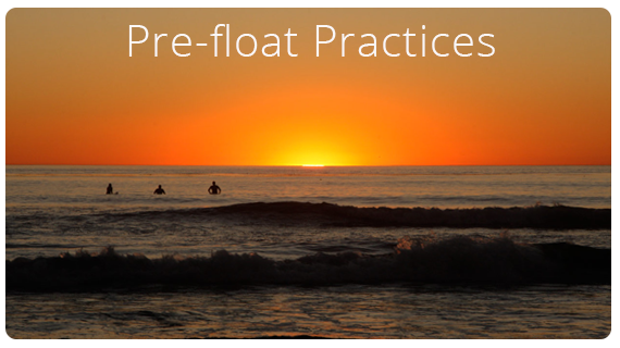 Pre float practices